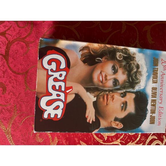 Grease 20th Anniversary VHS John Travolta Olivia Newton-John Musical - Picture 3 of 8